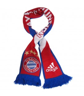Šál Adidas Bayern Mníchov - červená/modrá
